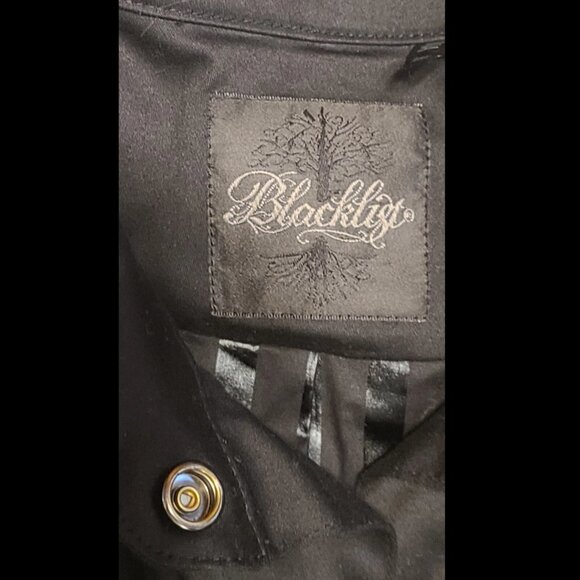 Fit & Flare coat gothic Y2k Lolita Lipservice Black Ruffle Original Cult - Picture 11 of 16